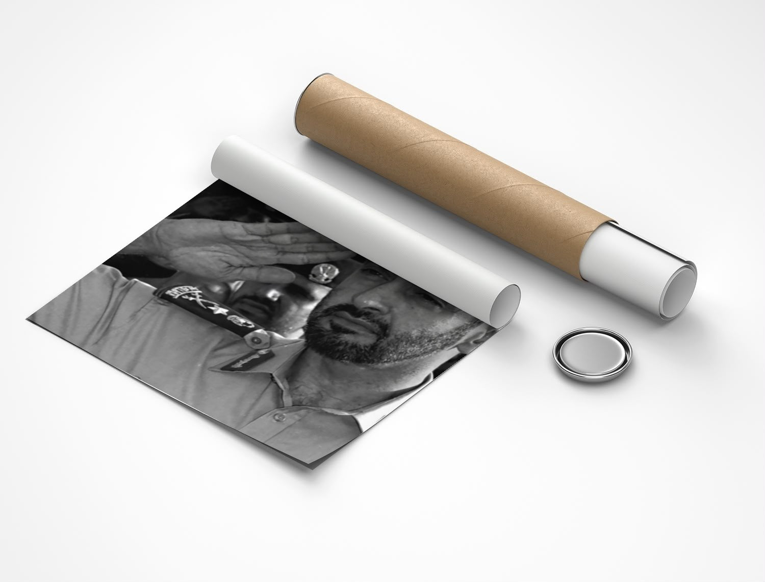 Rolled poster