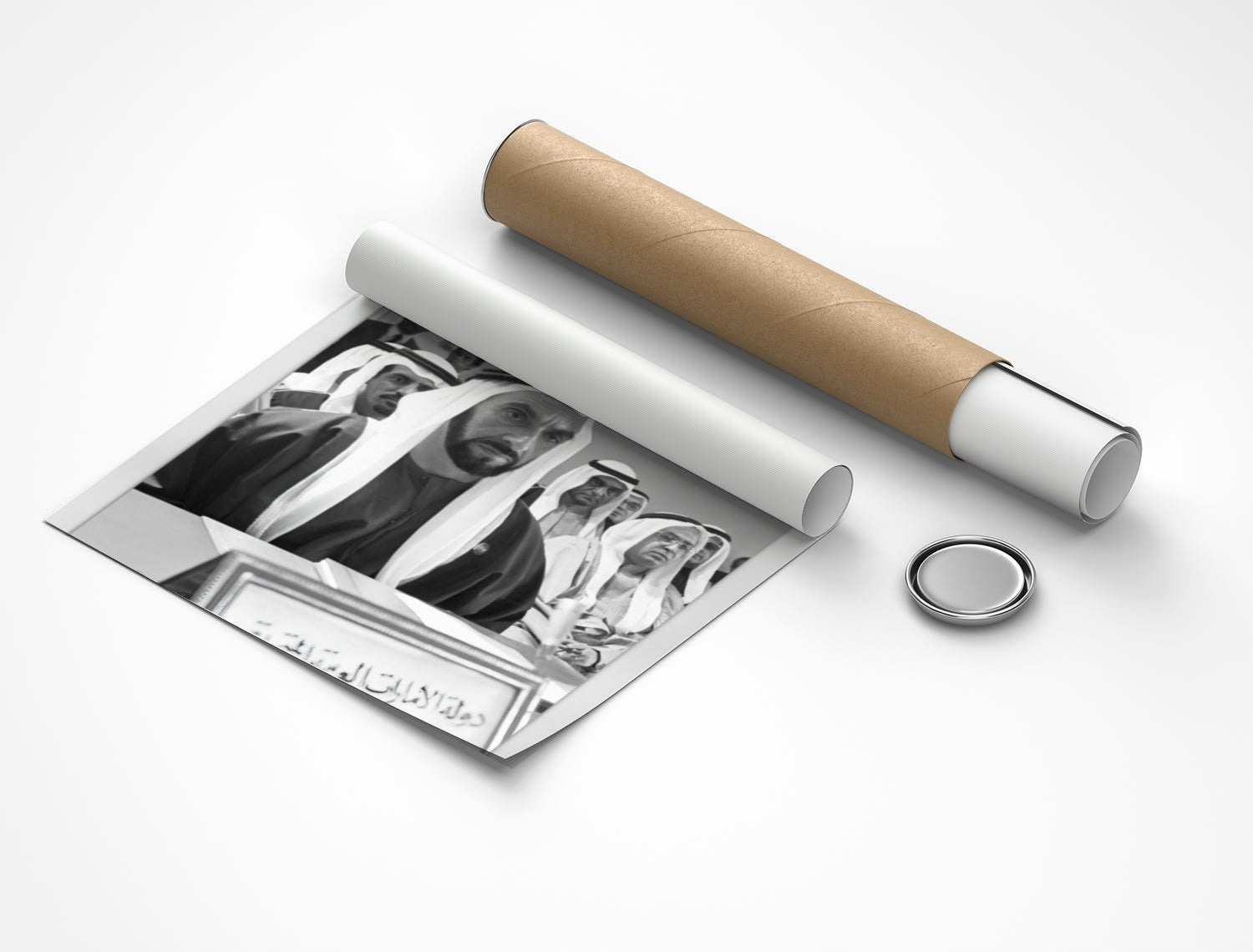 Rolled poster