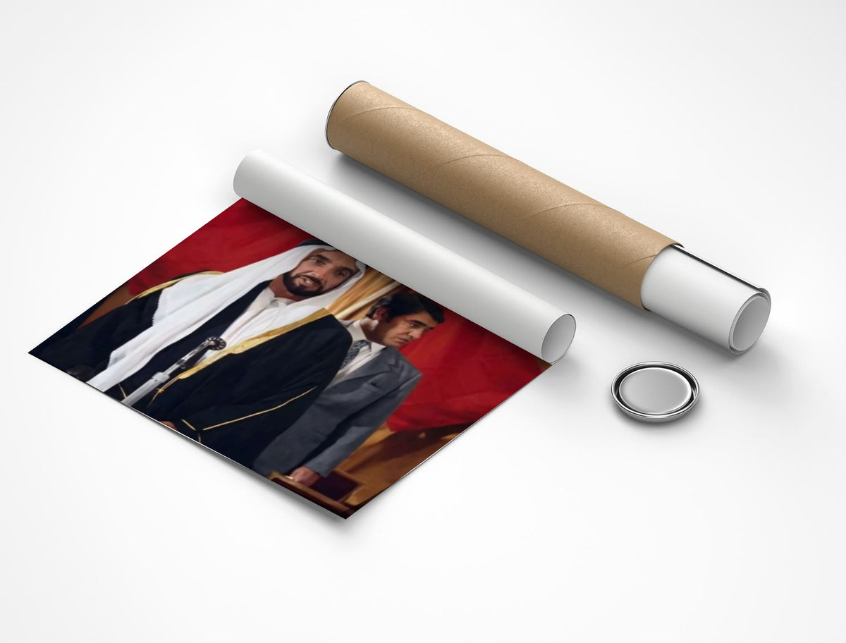 Rolled poster