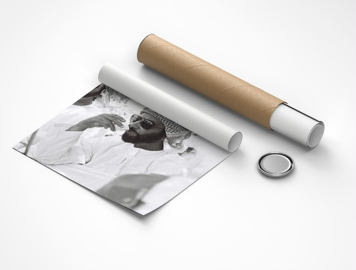 Rolled poster