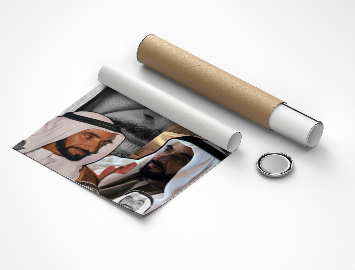 Rolled poster