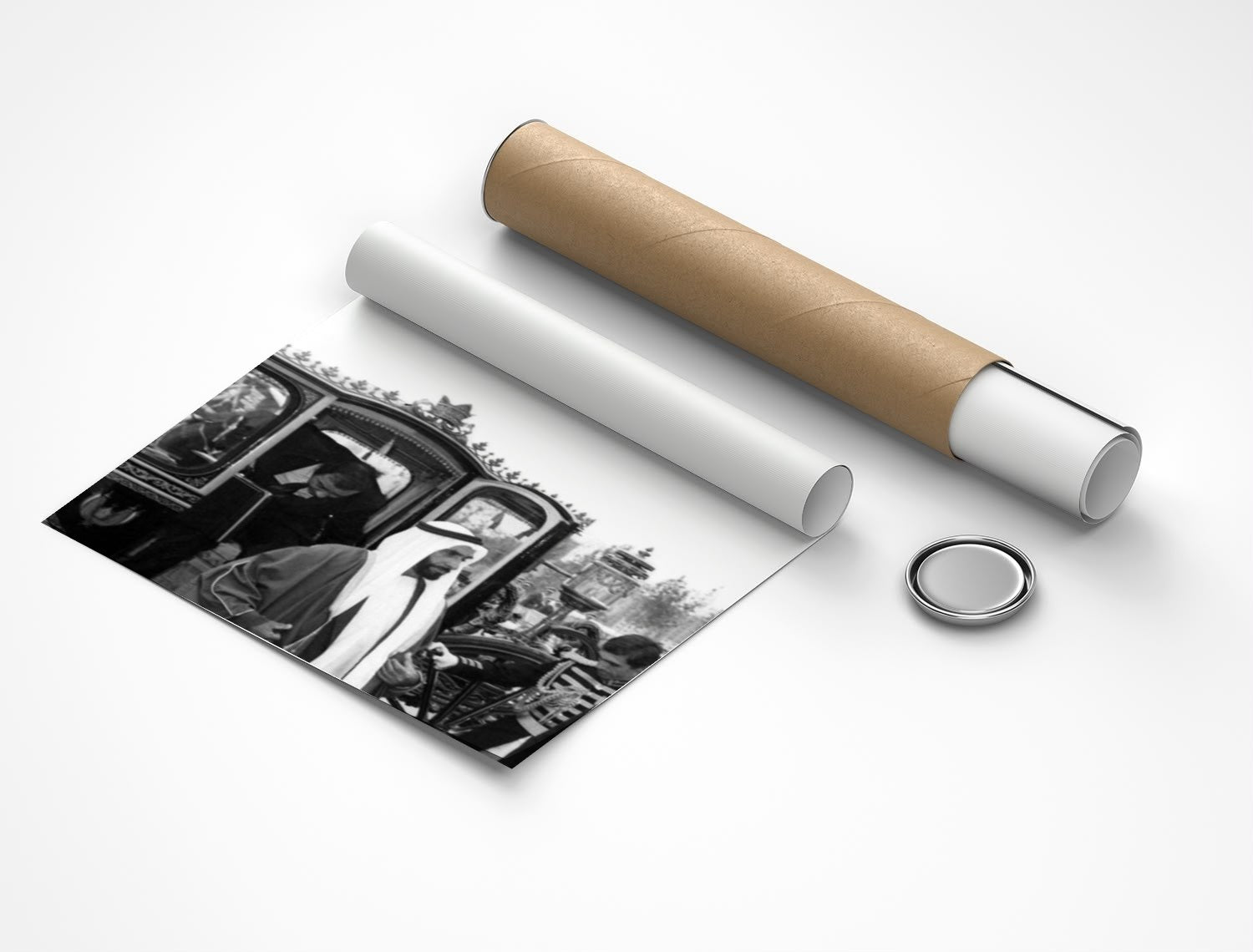Rolled poster