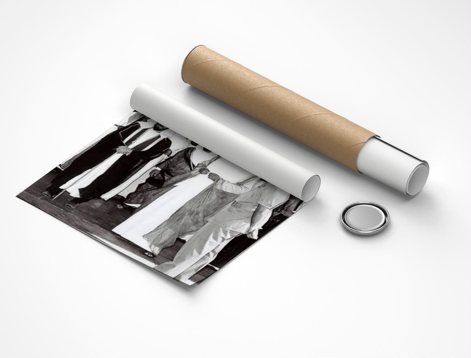 Rolled poster