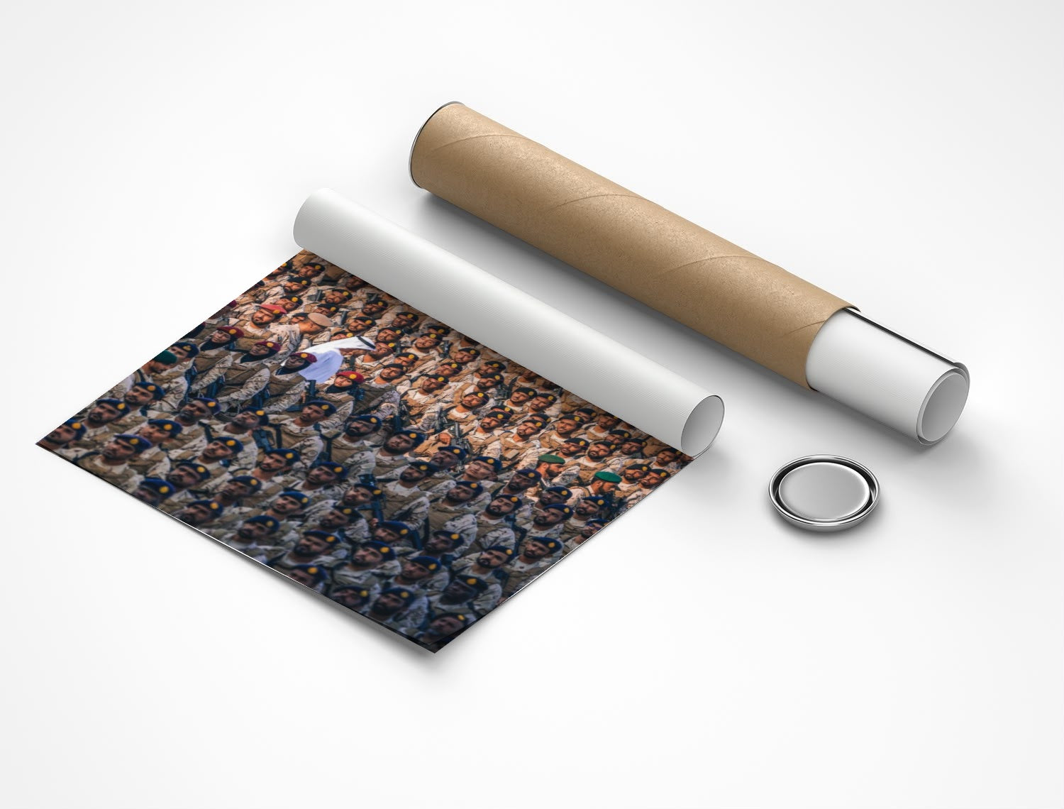 Rolled poster