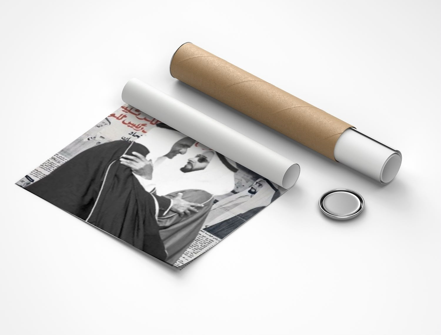 Rolled poster