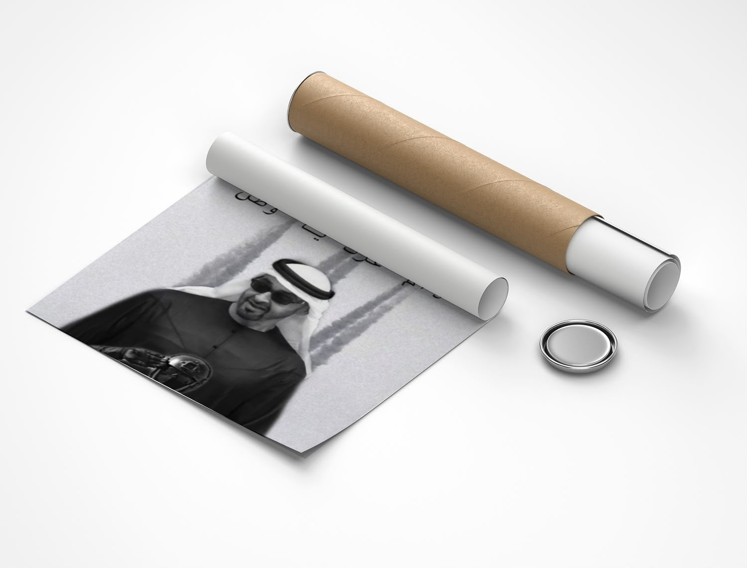 Rolled poster