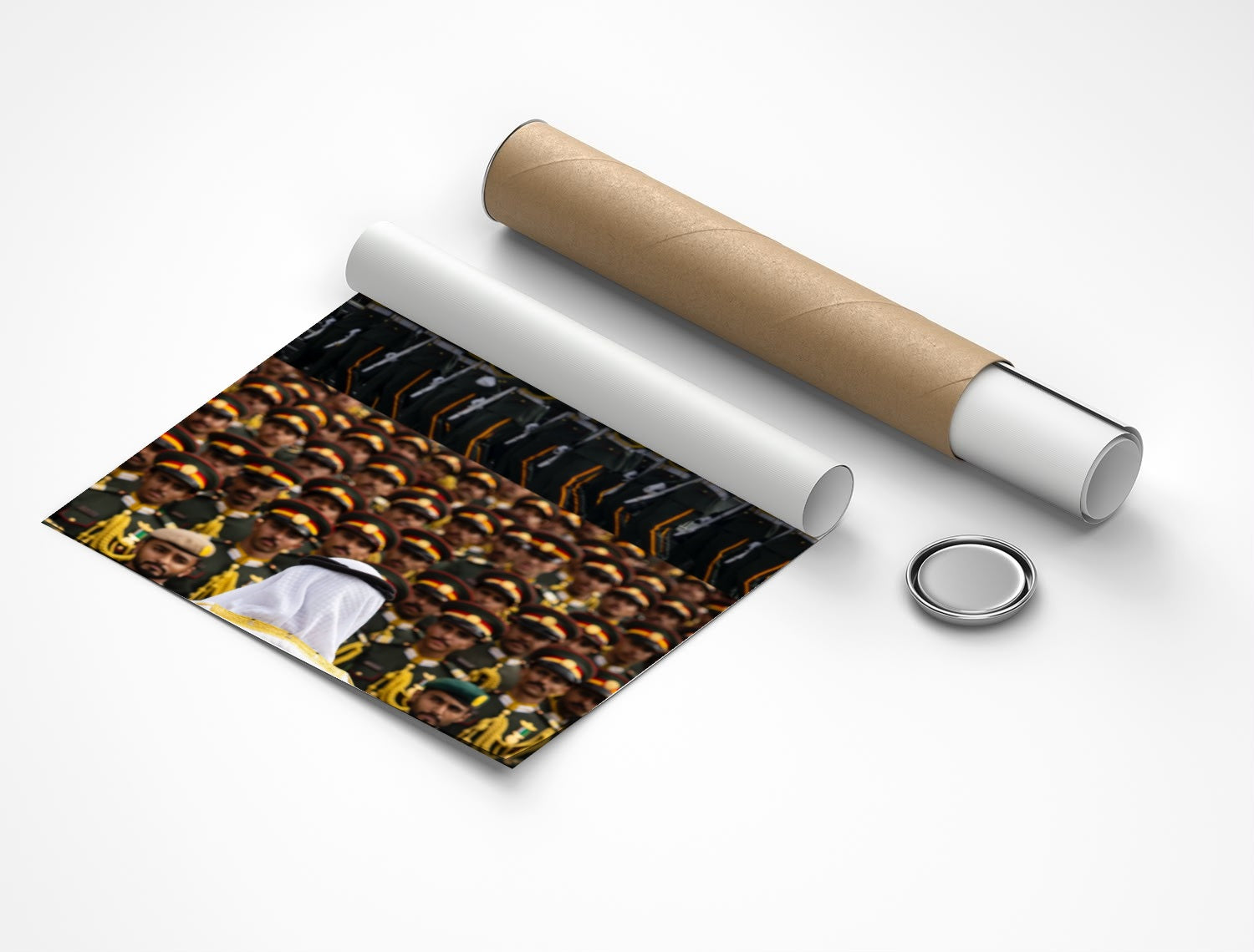 Rolled poster