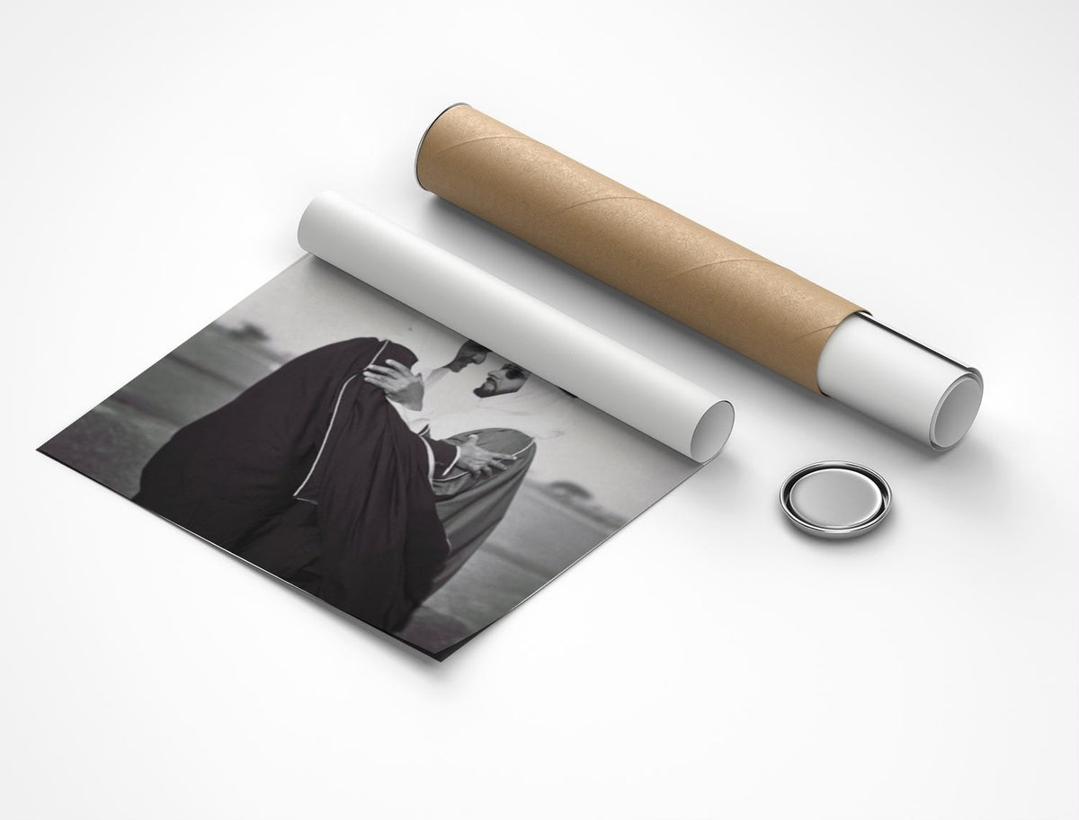 Rolled poster