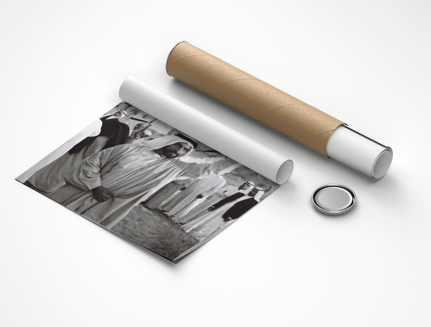 Rolled poster