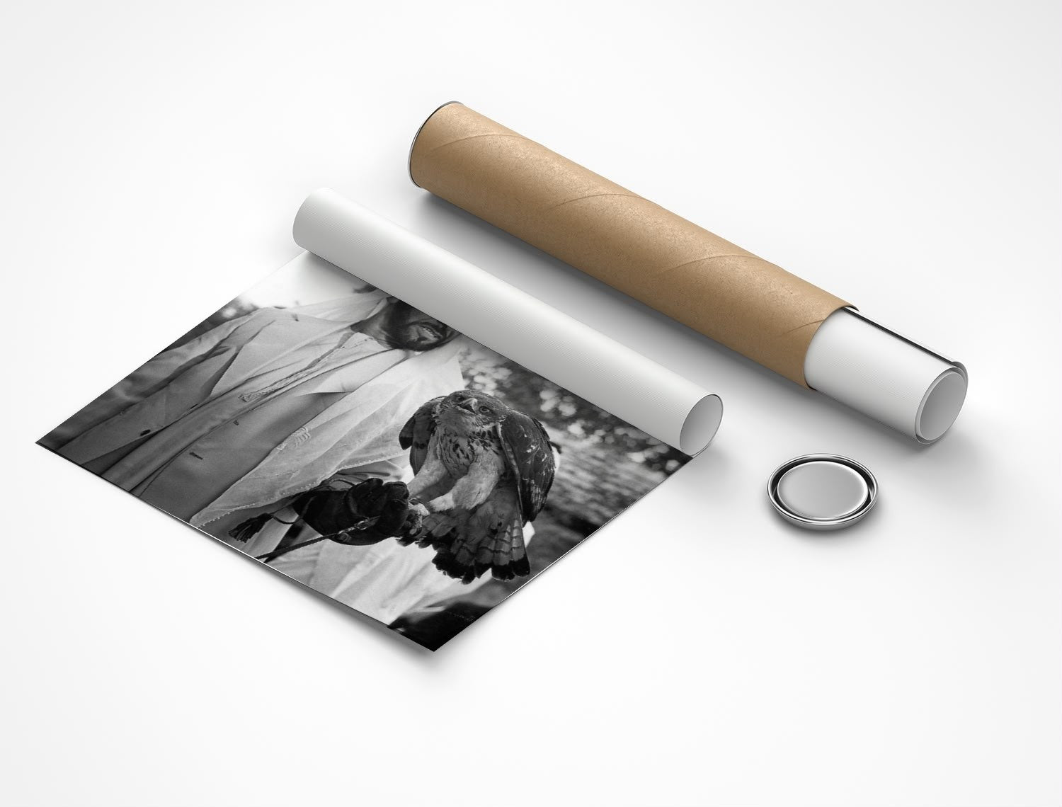 Rolled poster