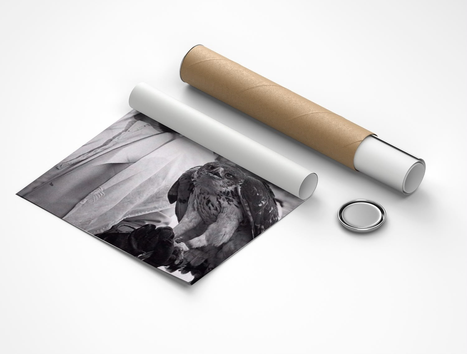 Rolled poster