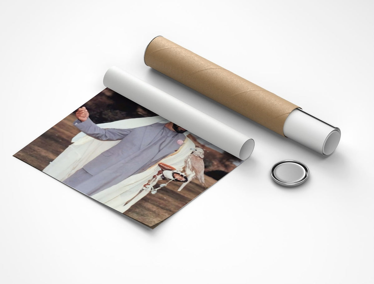 Rolled poster