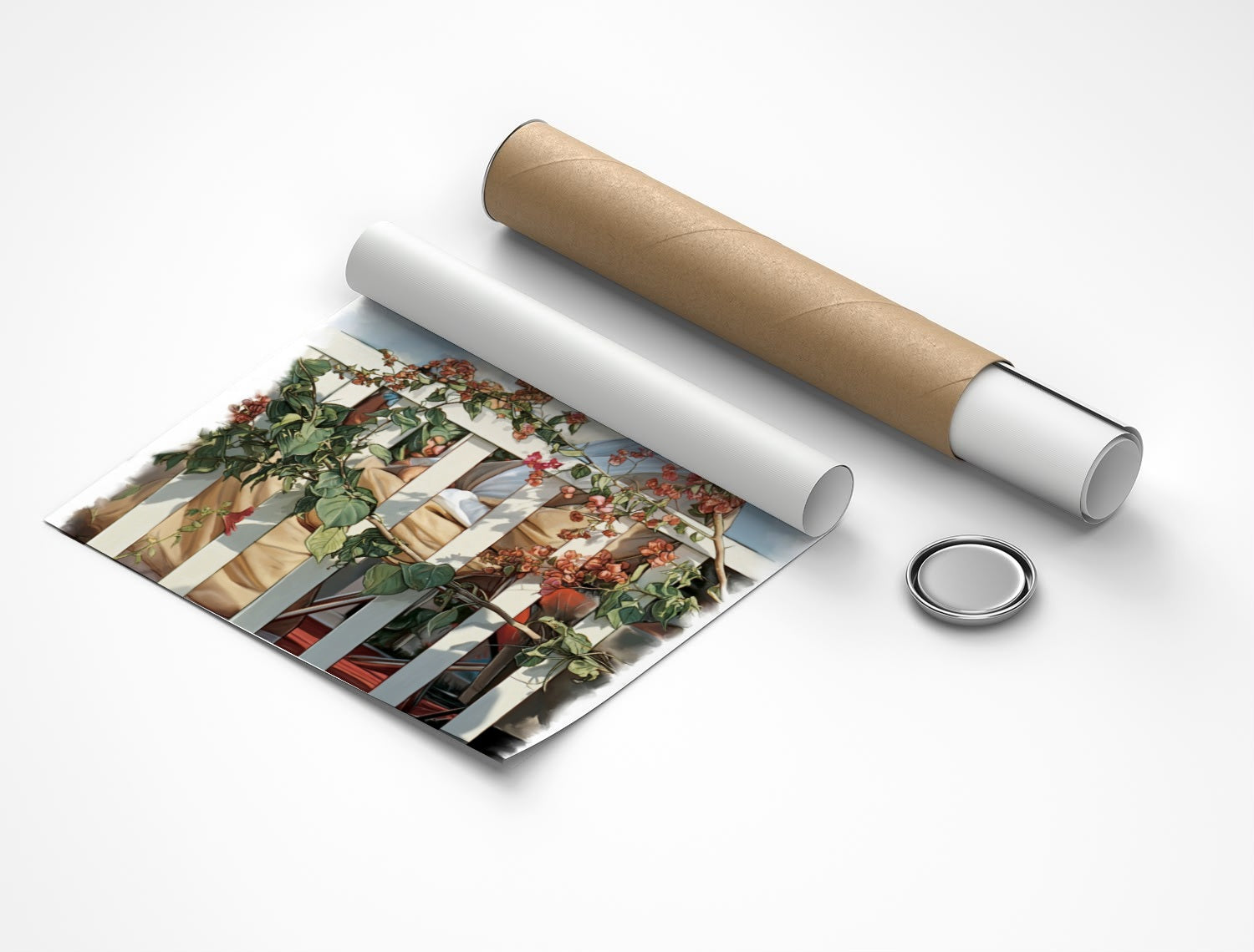 Rolled poster