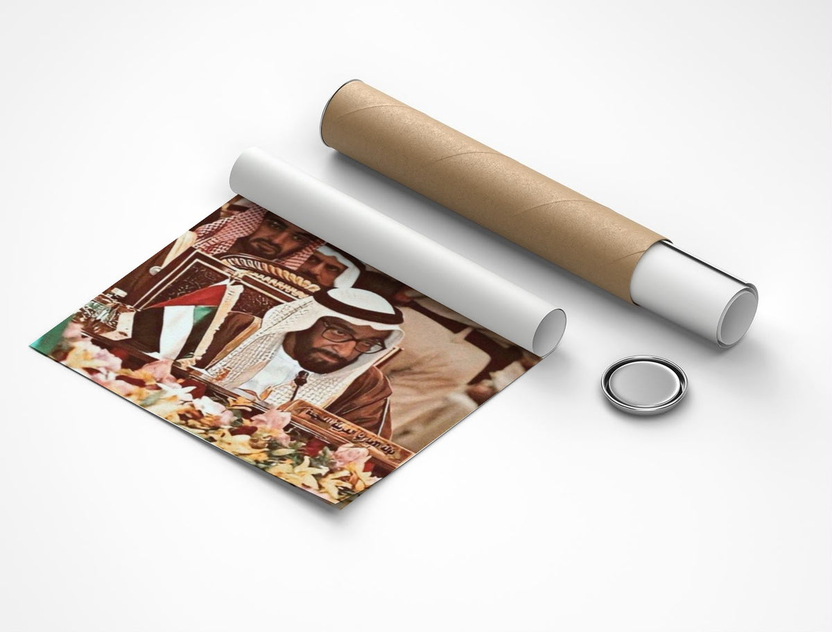 Rolled poster