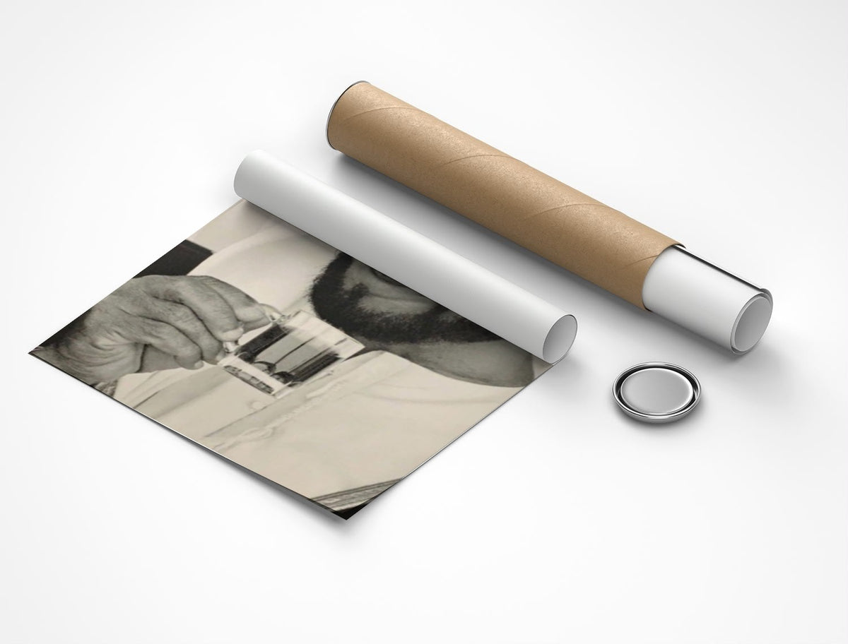 Rolled poster
