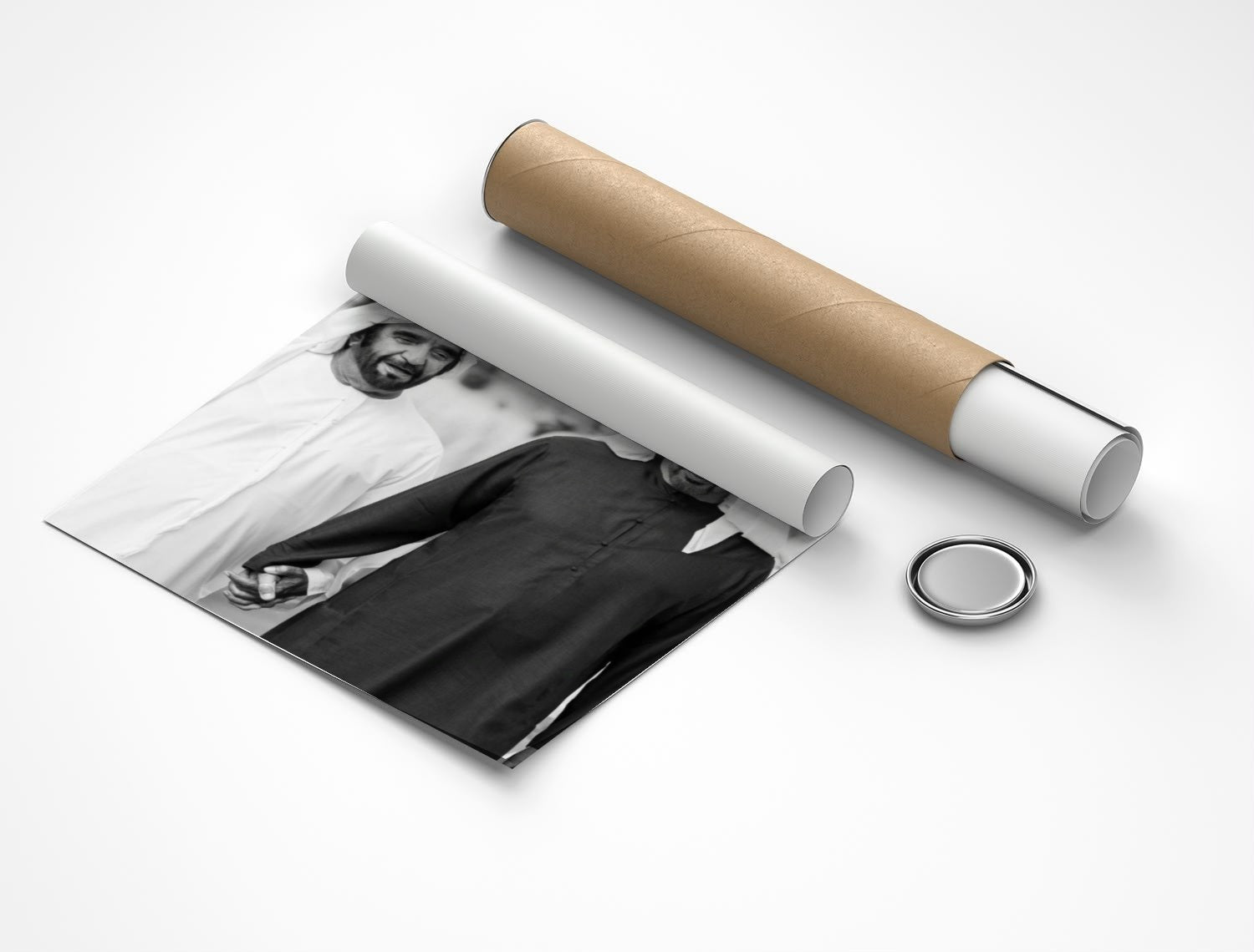 Rolled poster