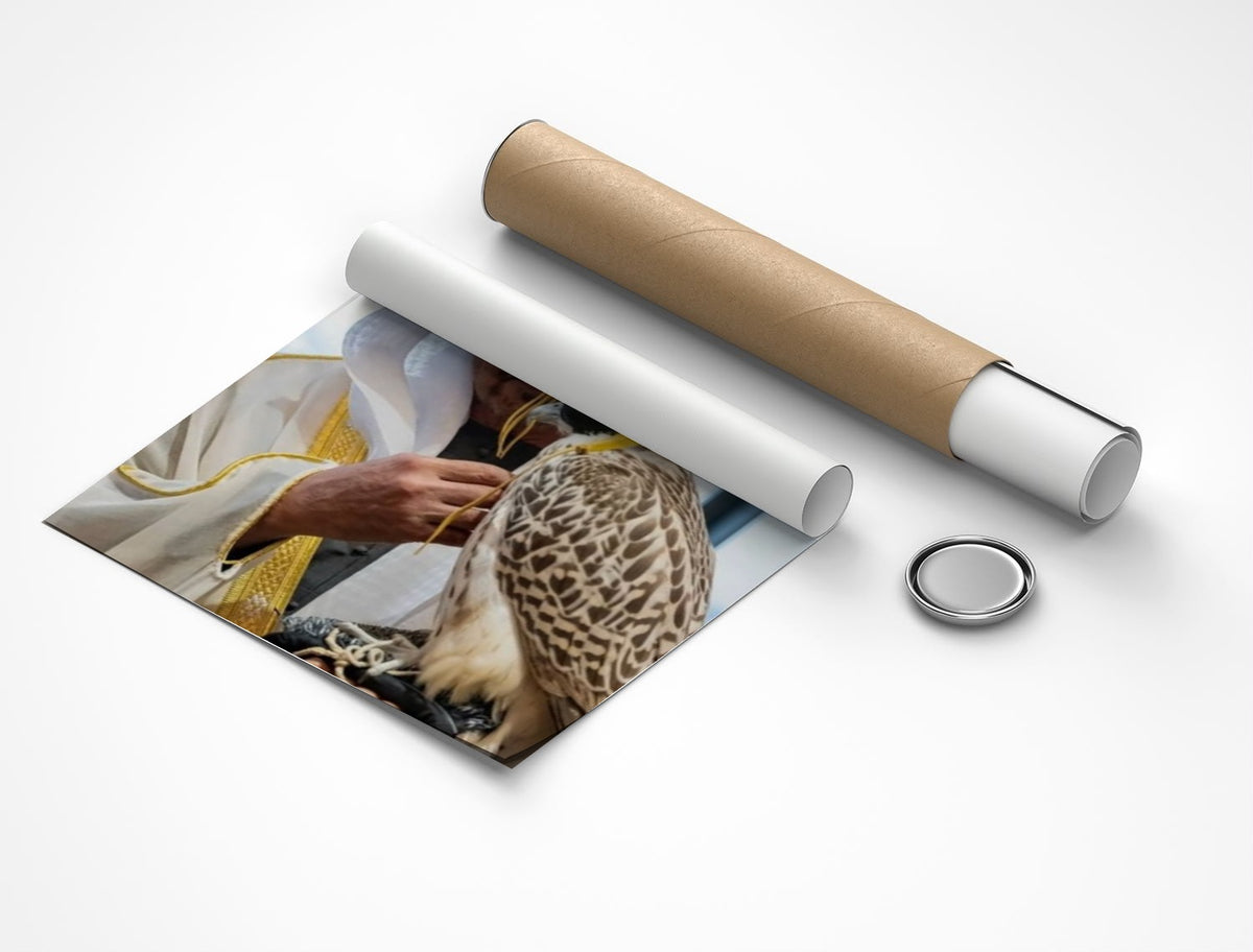 Rolled poster