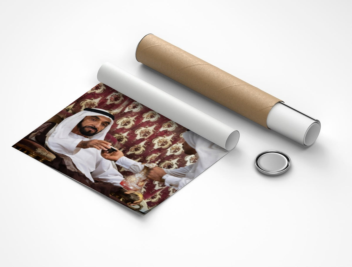 Rolled poster