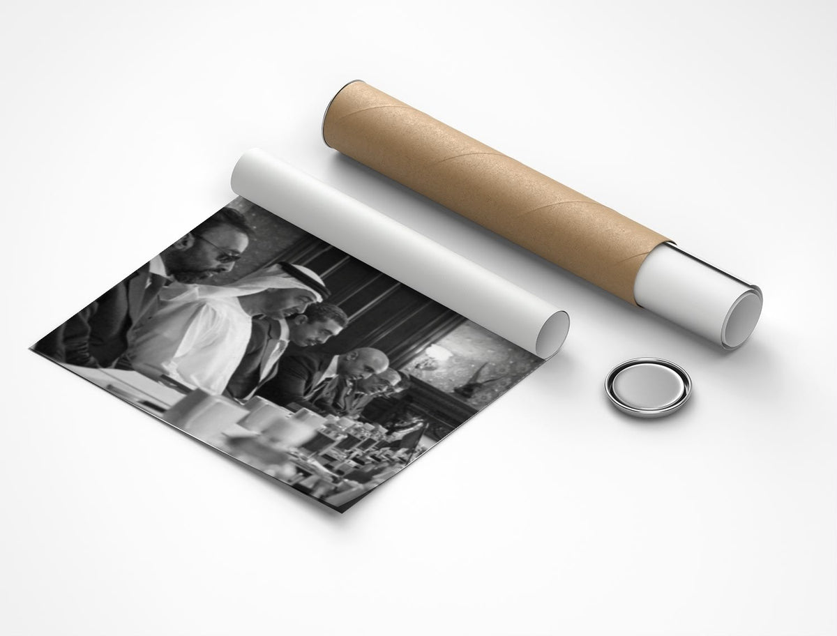Rolled poster