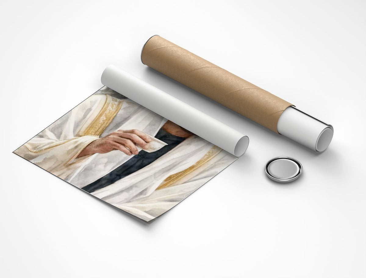 Rolled poster