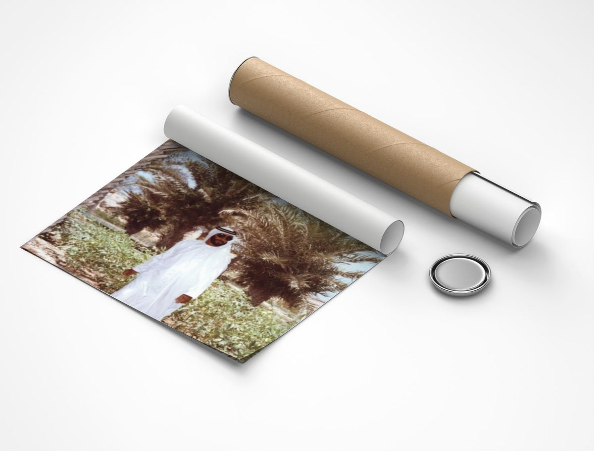Rolled poster