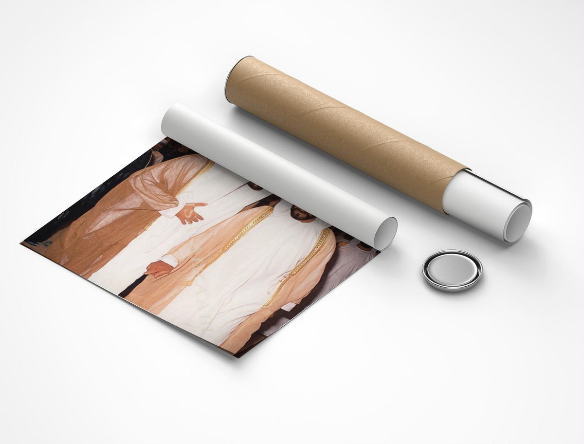 Rolled poster