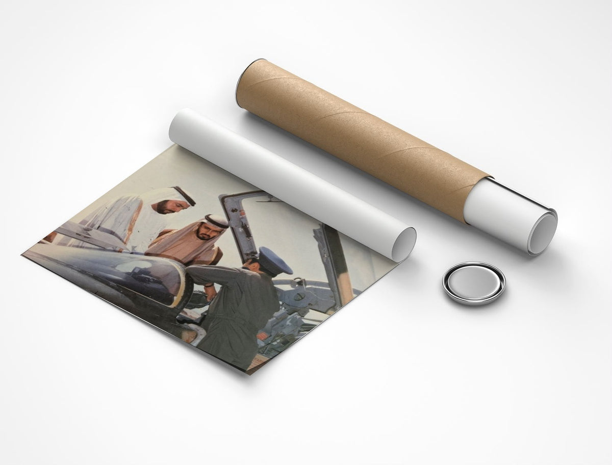 Rolled poster
