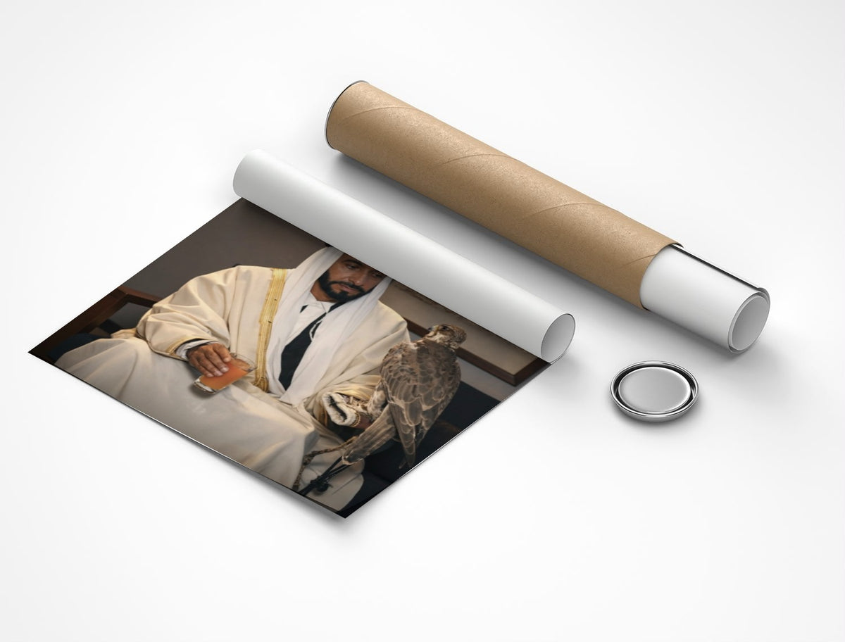 Rolled poster