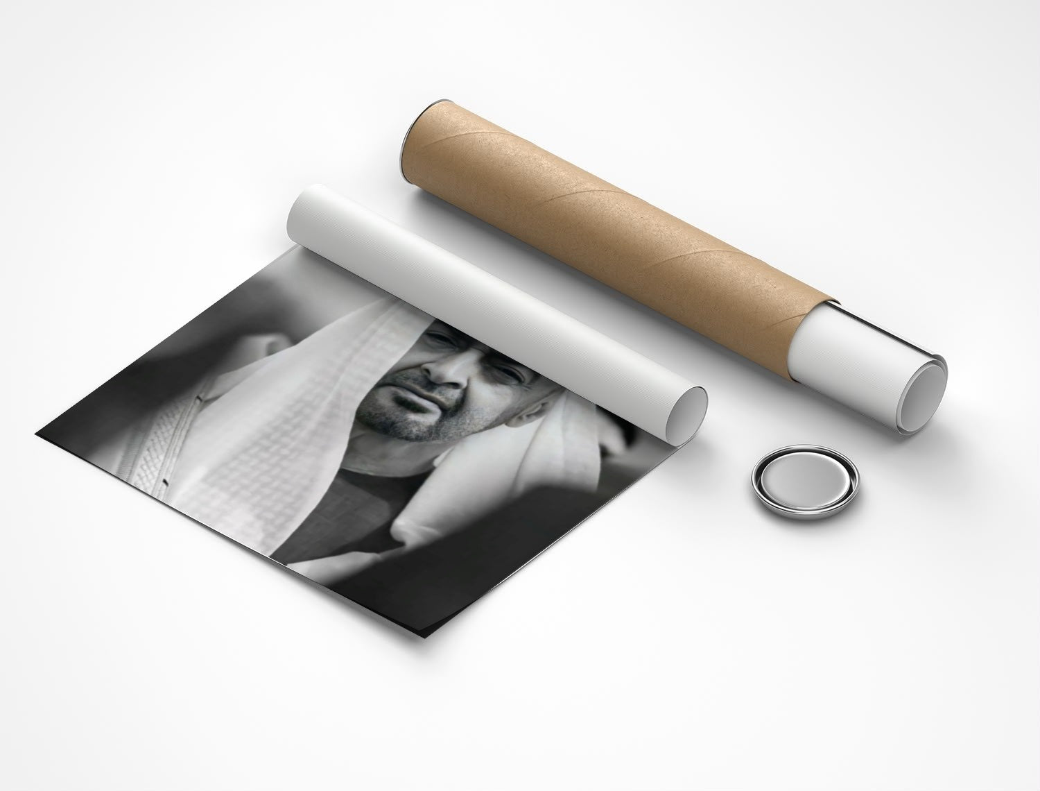 Rolled poster
