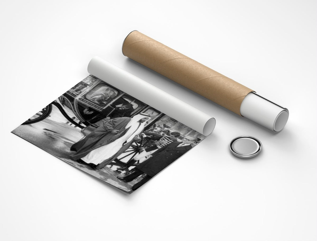 Rolled poster