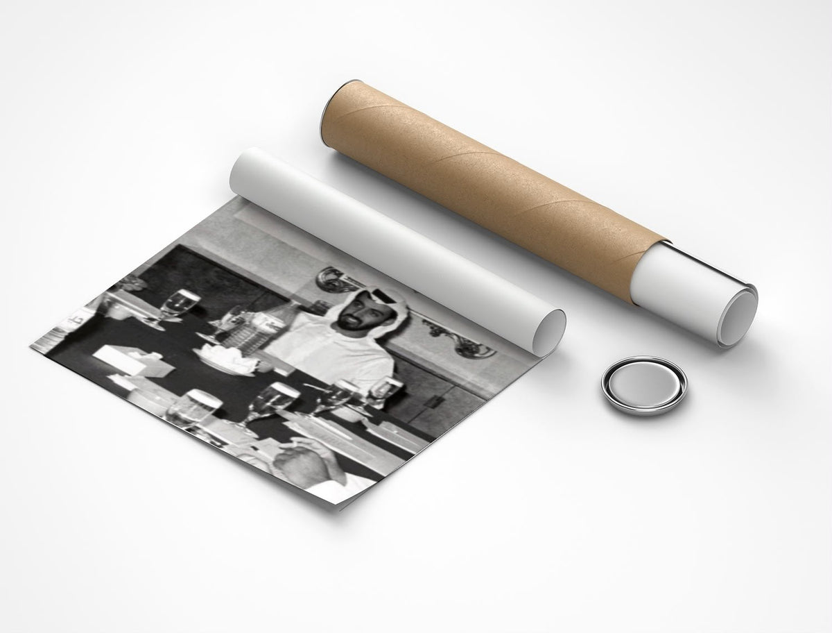 Rolled poster