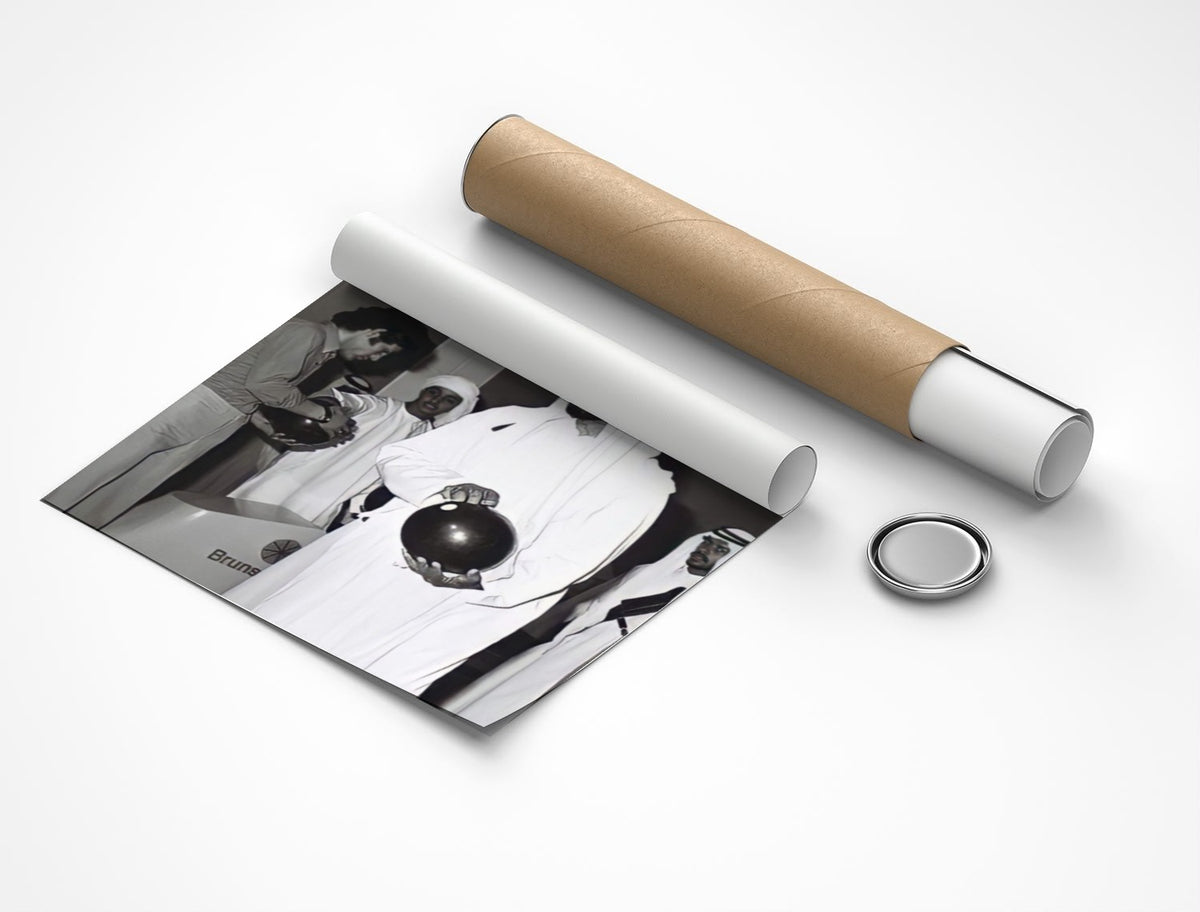 Rolled poster