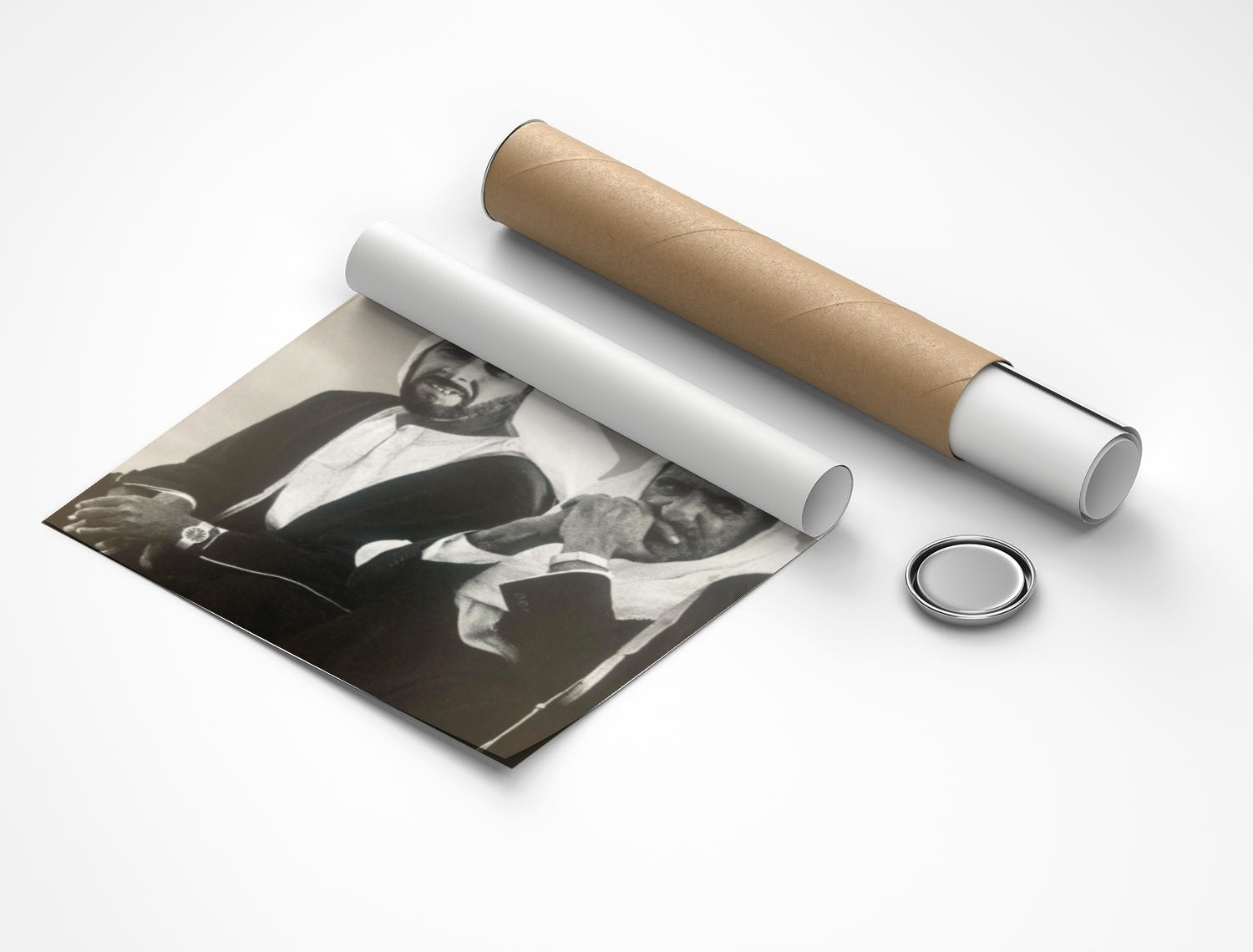 Rolled poster