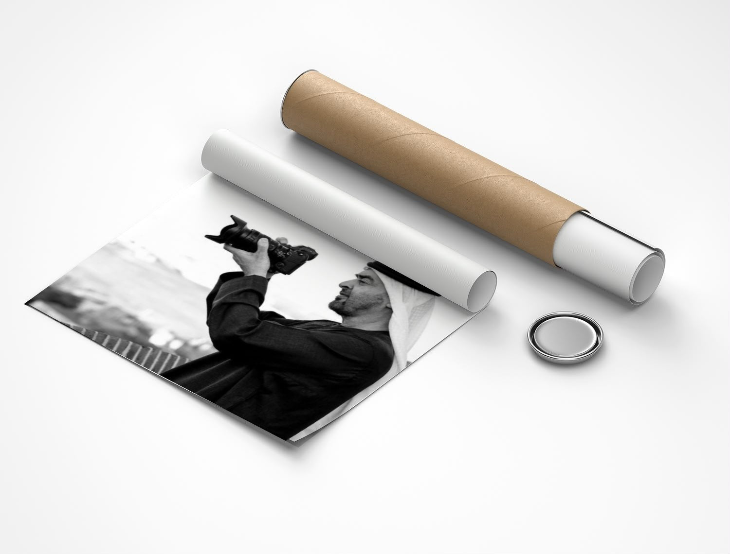 Rolled poster