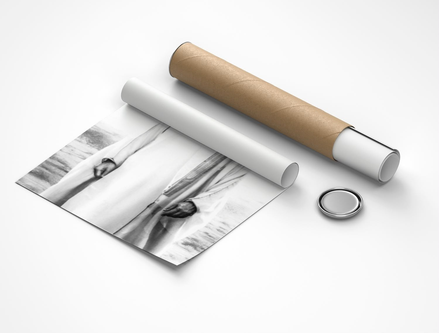 Rolled poster