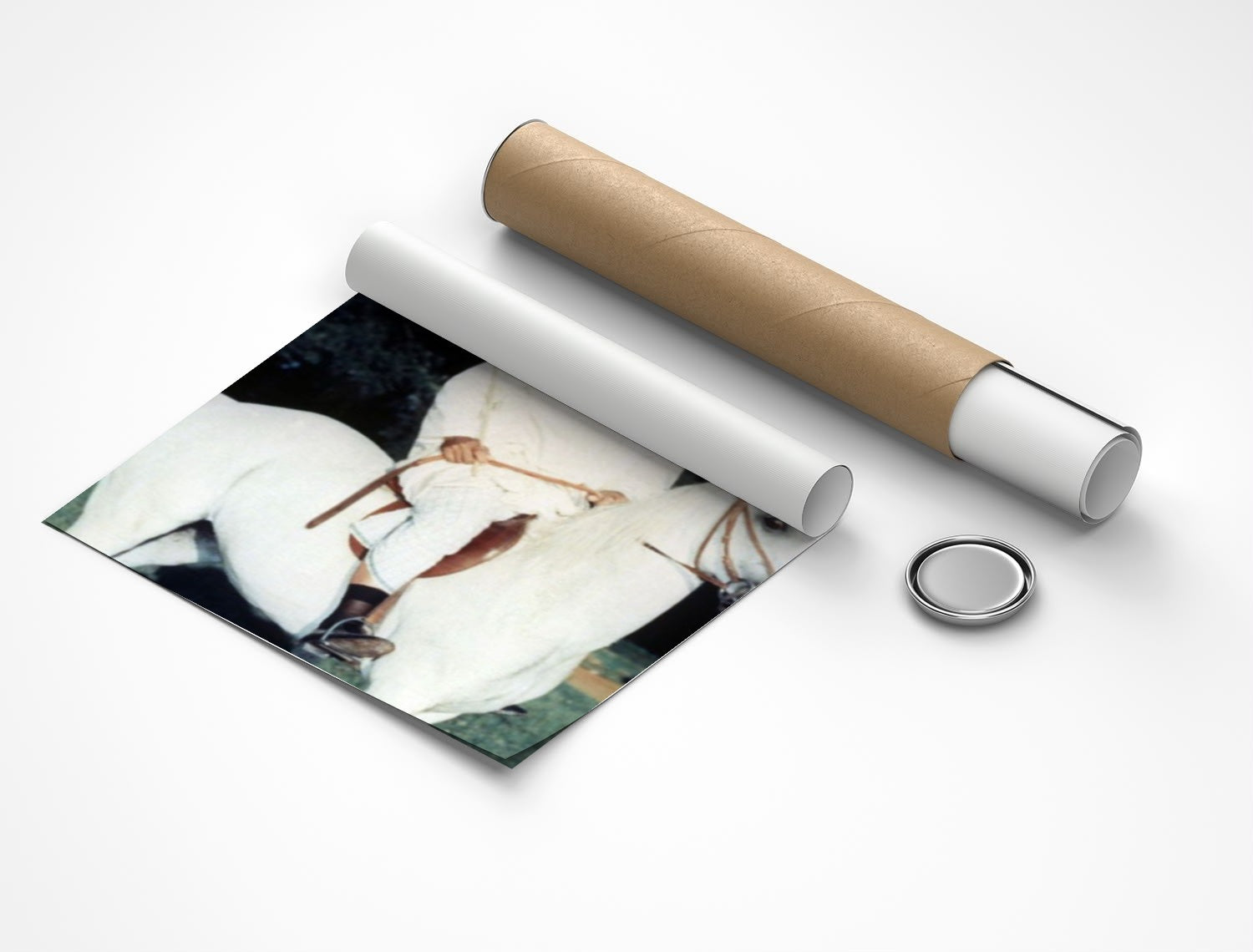Rolled poster