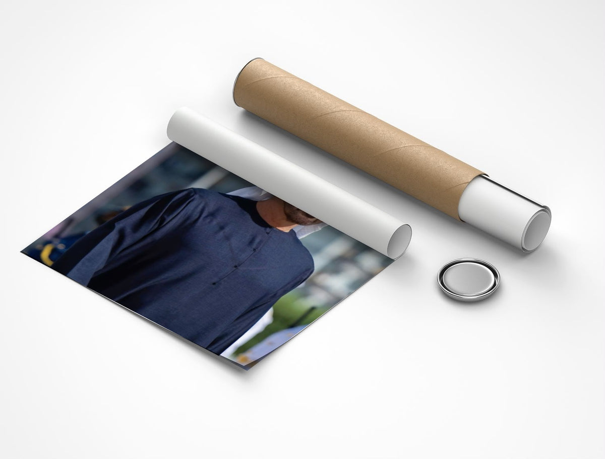 Rolled poster