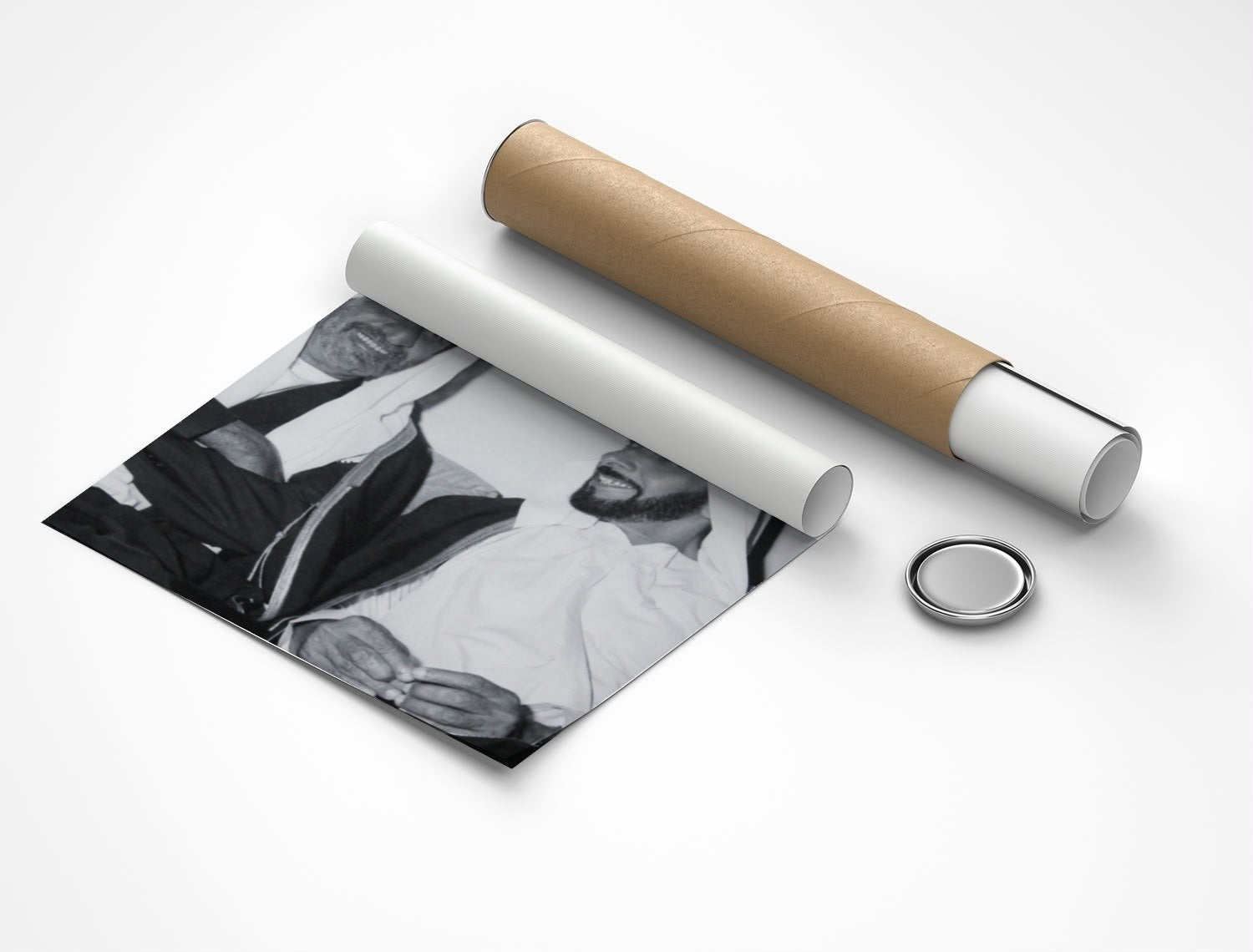 Rolled poster