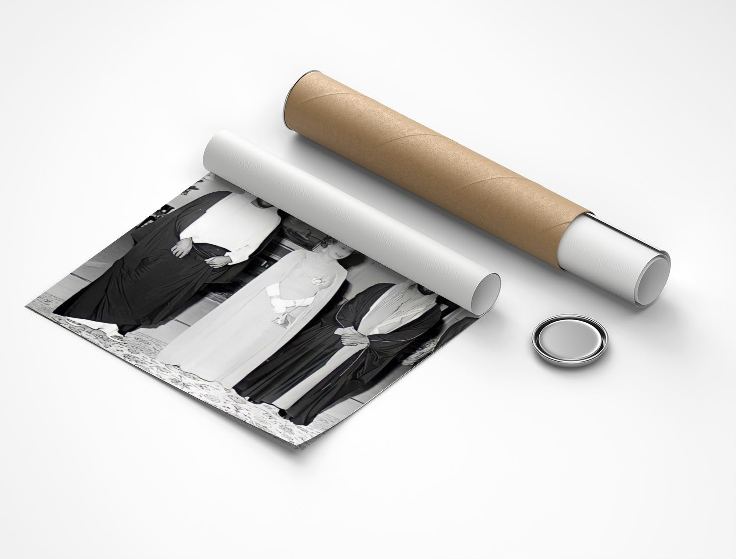 Rolled poster