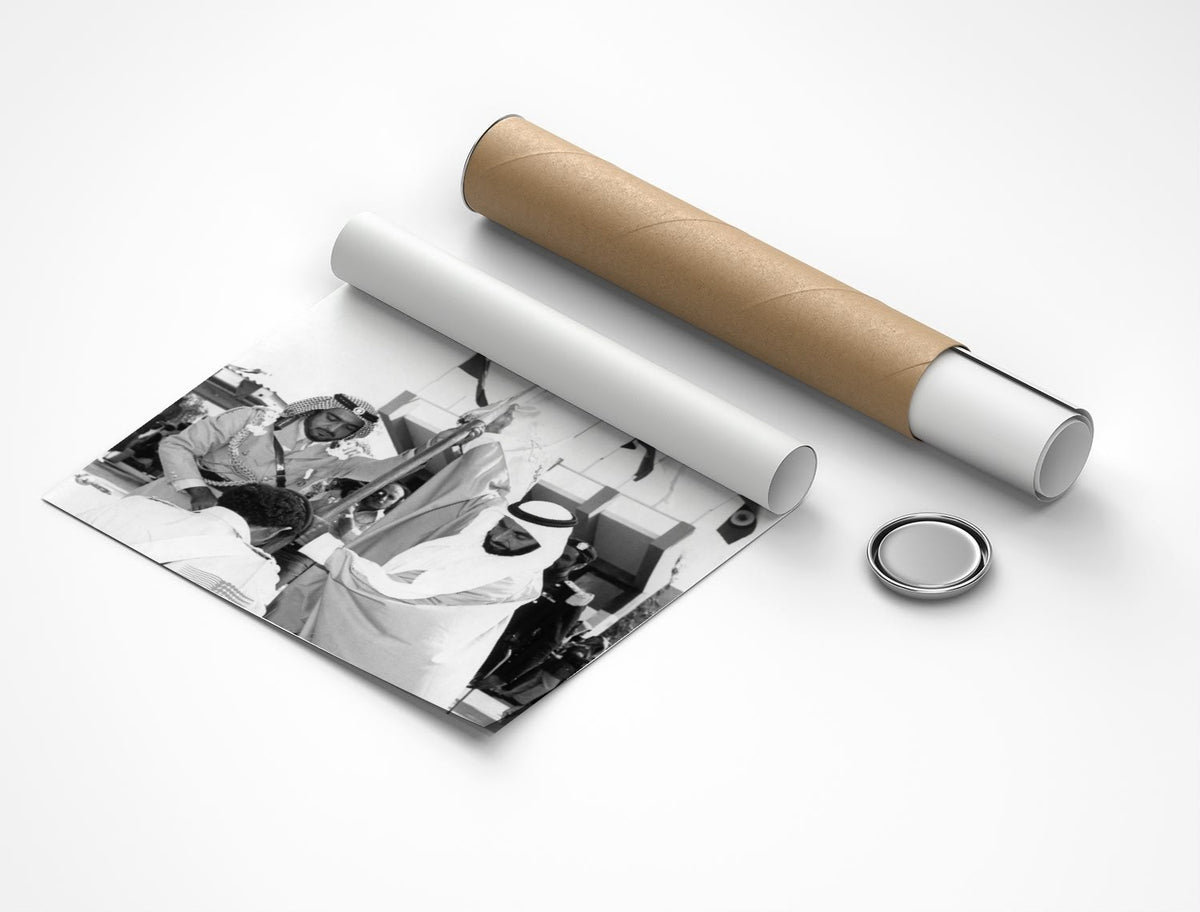 Rolled poster