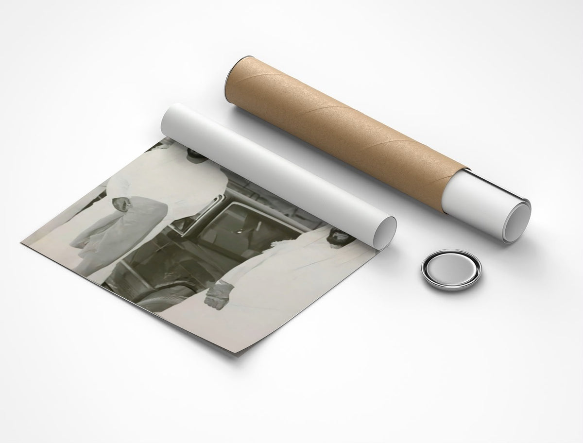 Rolled poster