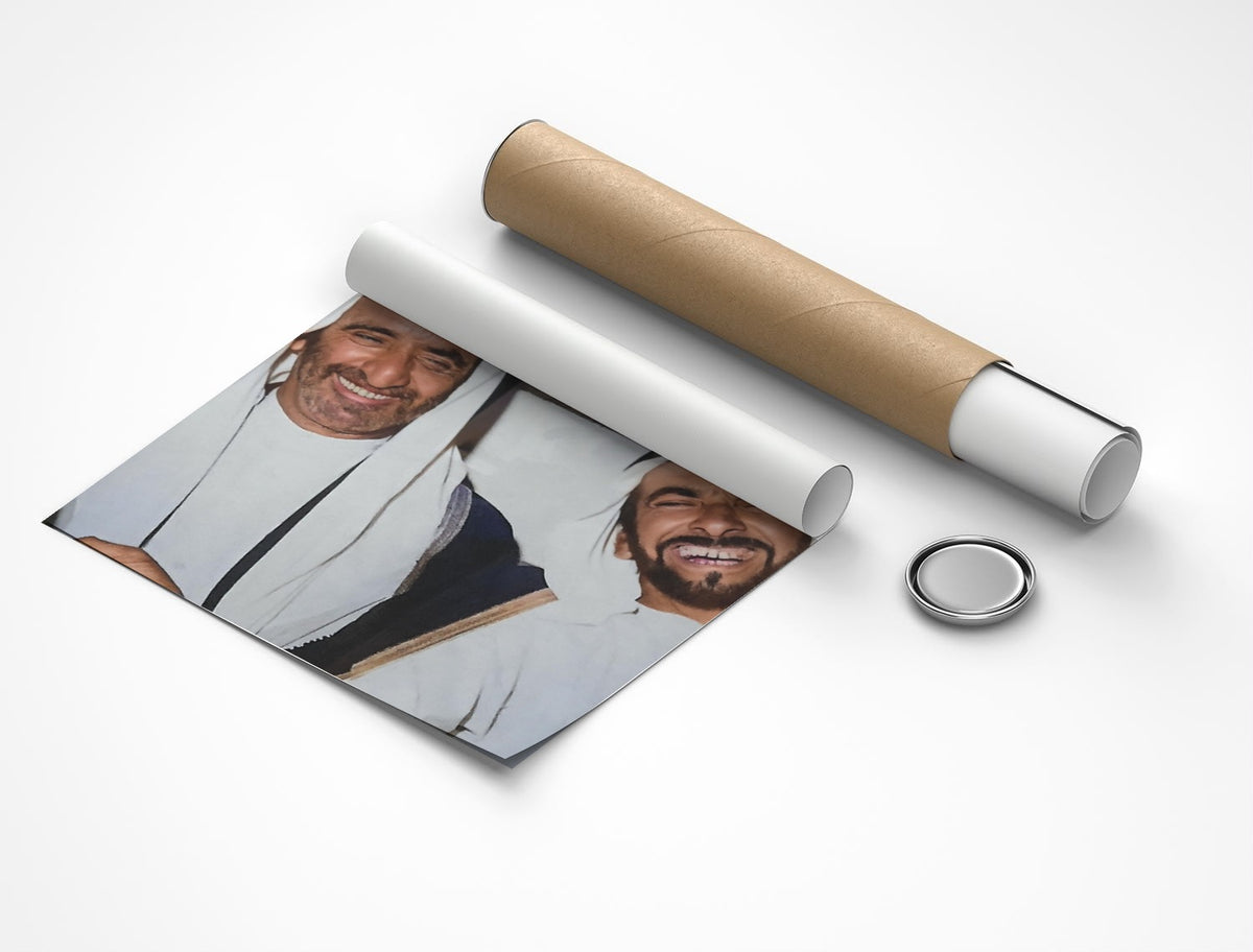 Rolled poster