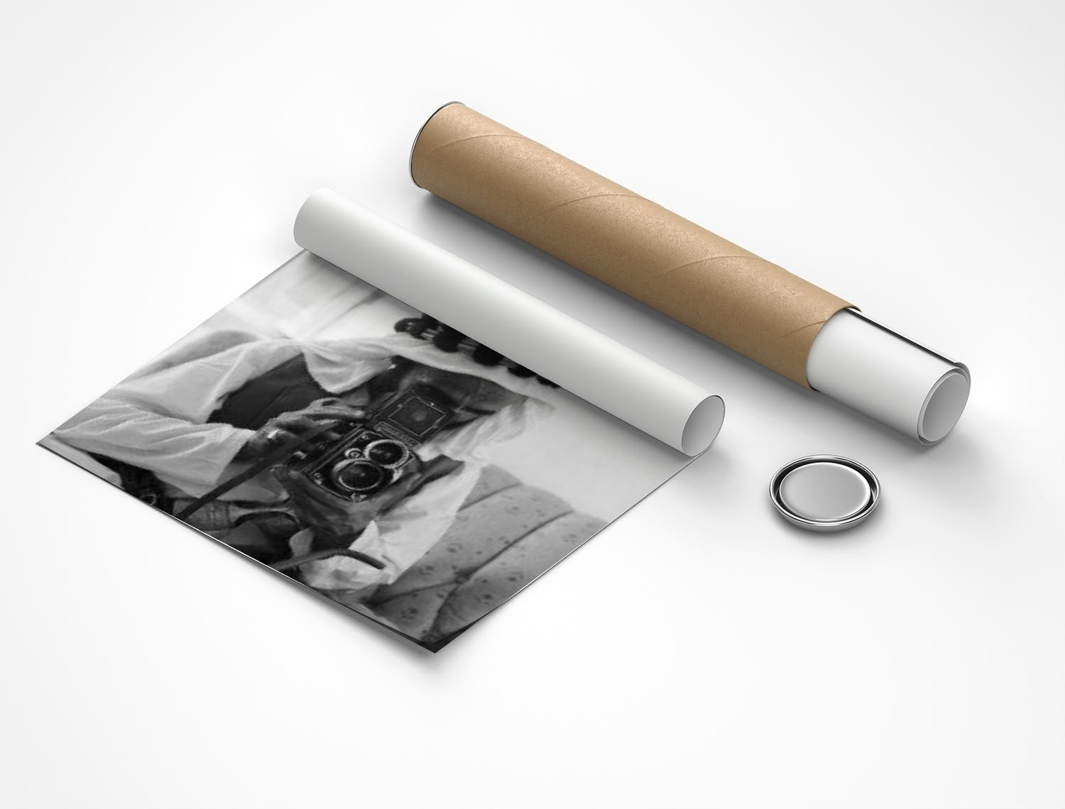 Rolled poster