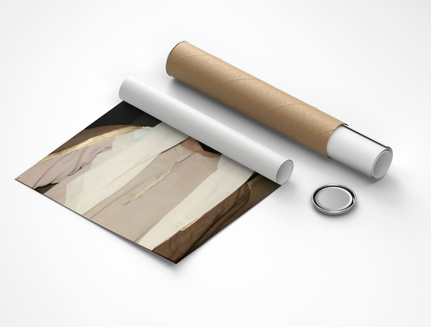 Rolled poster