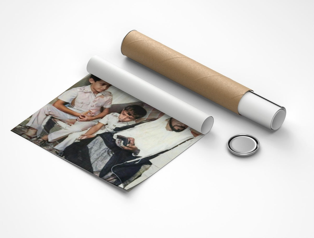 Rolled poster