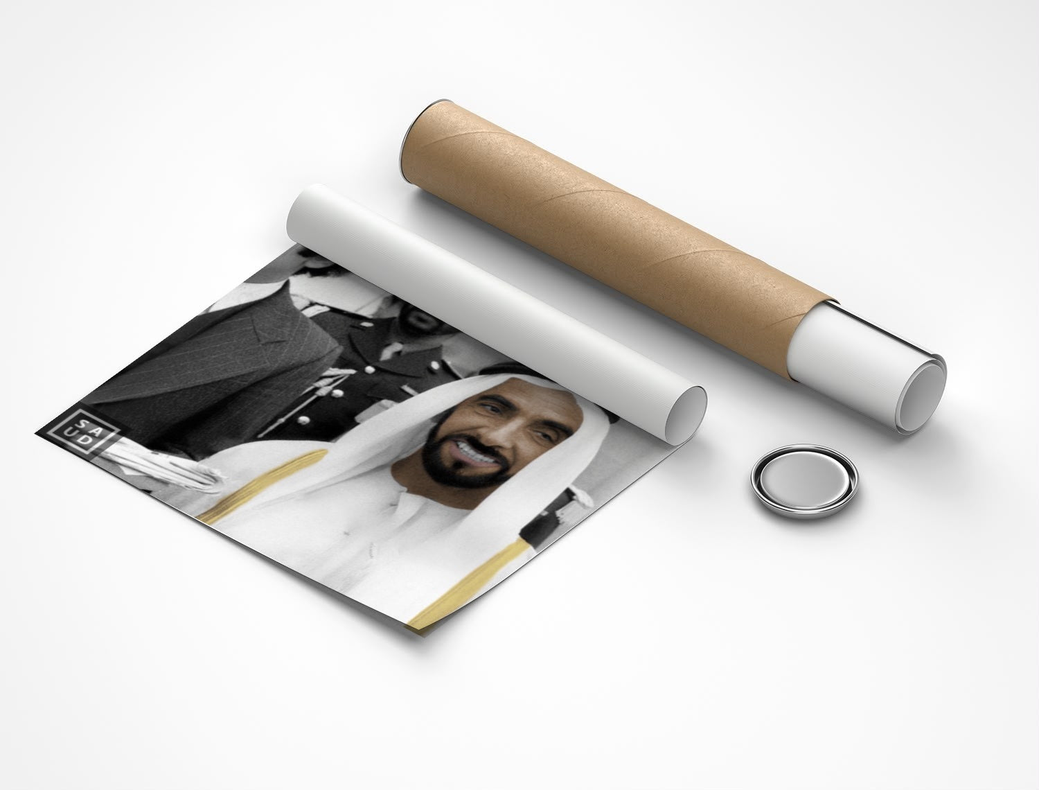 Rolled poster
