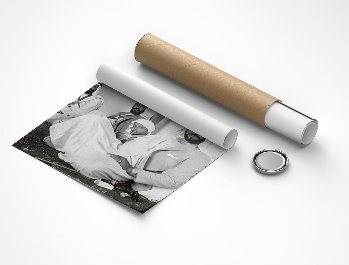 Rolled poster