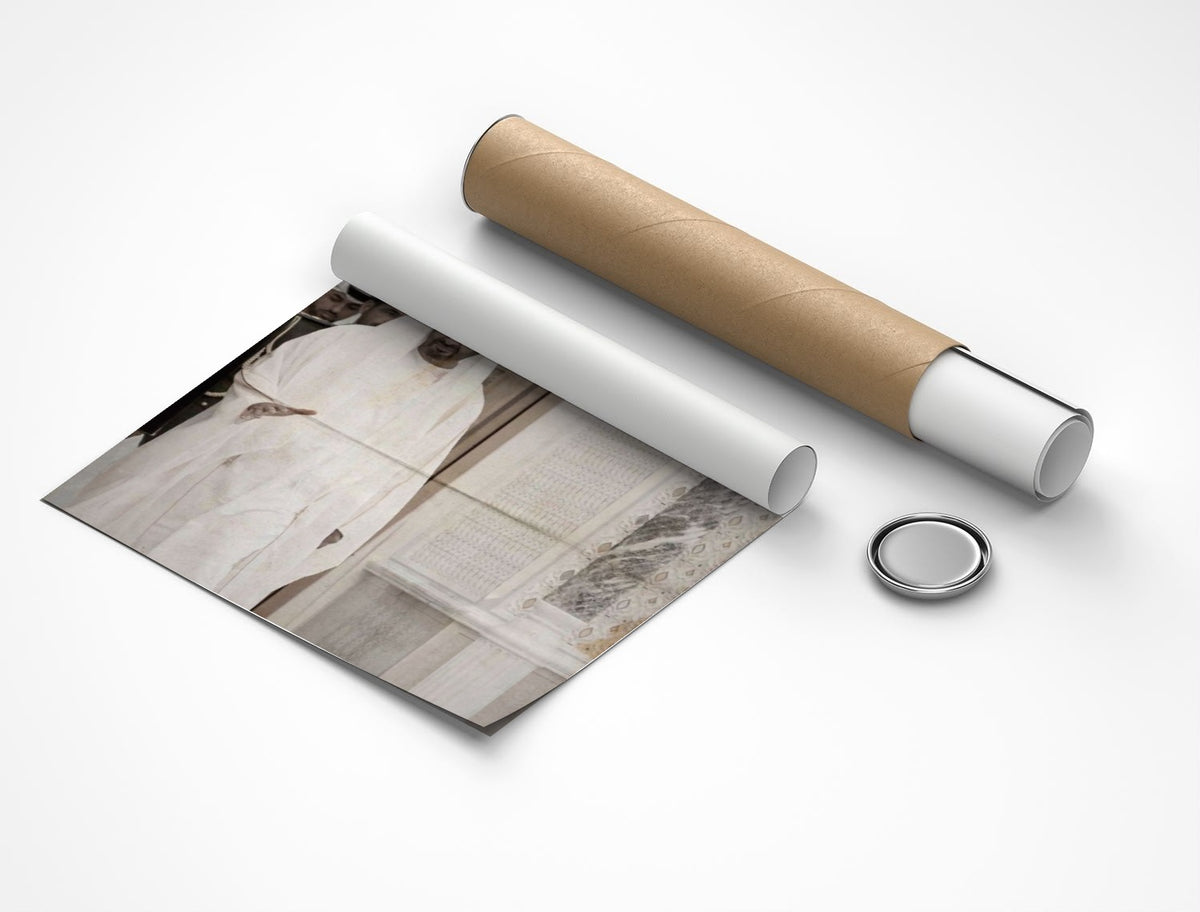 Rolled poster