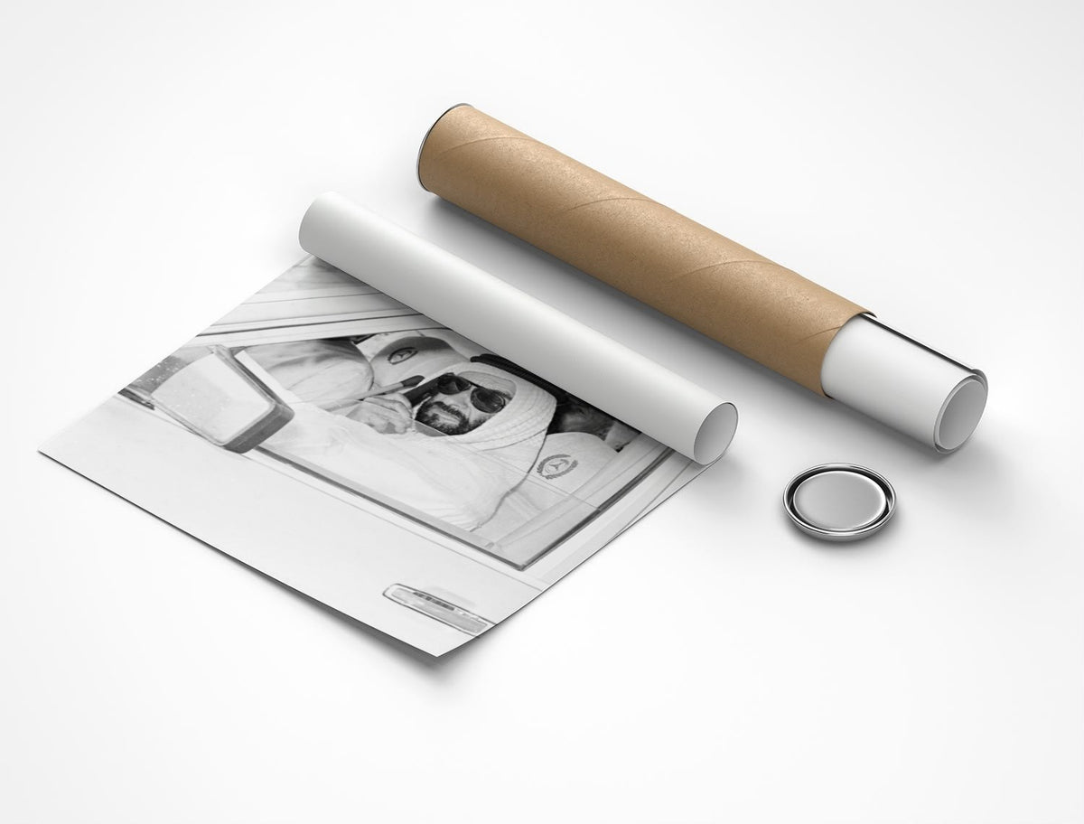 Rolled poster