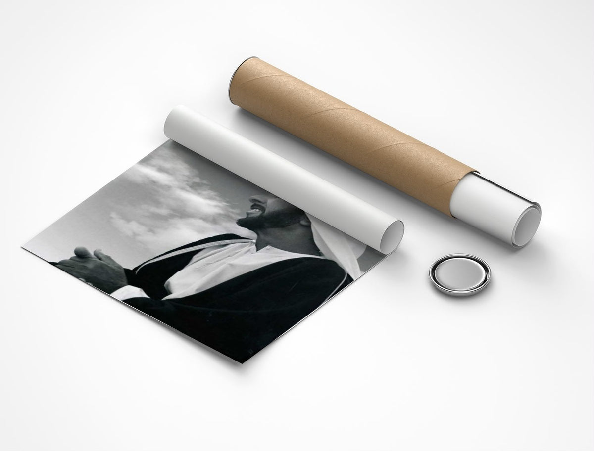 Rolled poster
